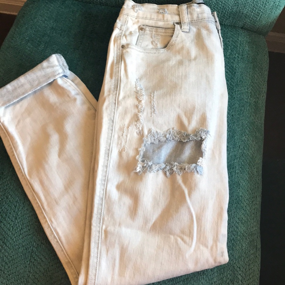High rise jeans